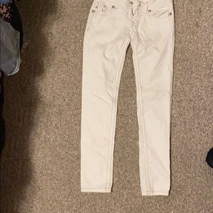 Women’s white Miss Me jeans